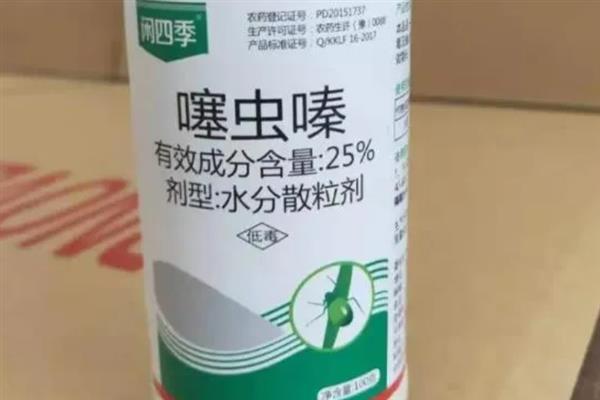 使用噻虫嗪要注意什么，不可以和碱性药物混用